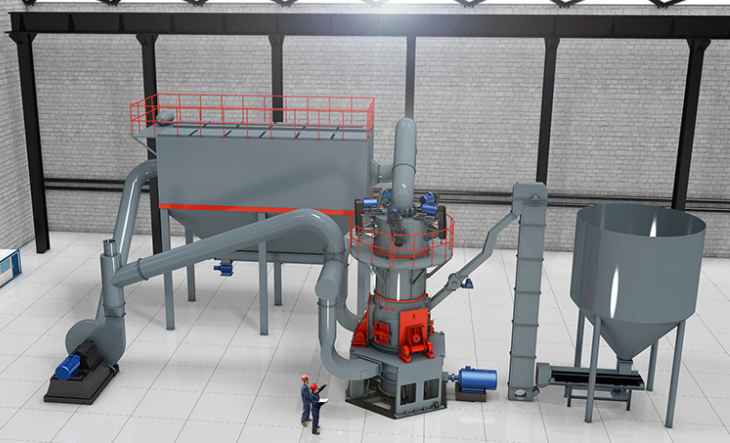 黑滑石超細(xì)粉磨加工工藝系統(tǒng)構(gòu)成 黑滑石超細(xì)粉磨加工工藝系統(tǒng)構(gòu)成