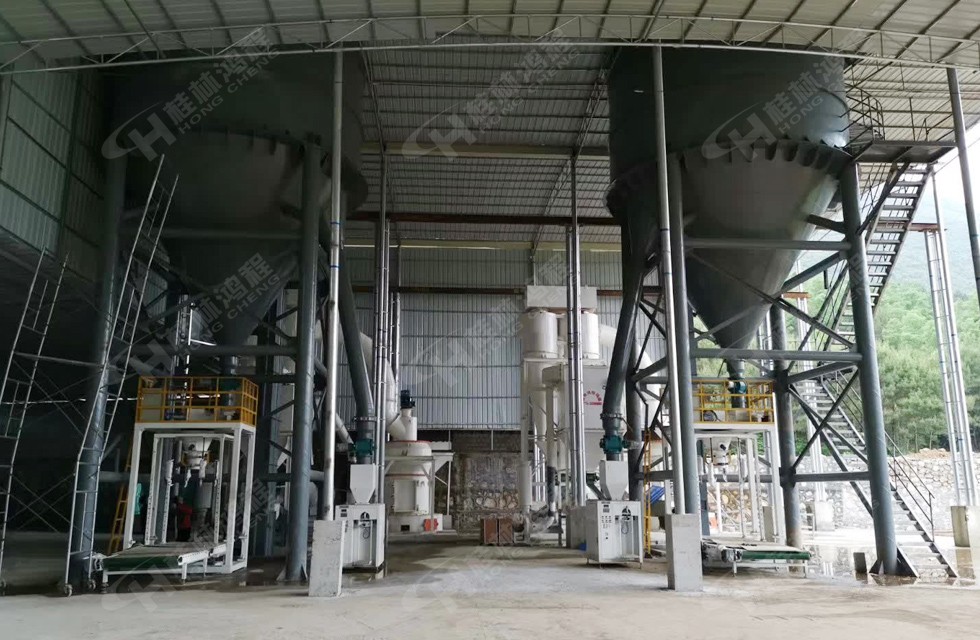 桂林鴻程新增磨粉生產(chǎn)線擺式磨粉機EPC總包接線試機 桂林鴻程新增磨粉生產(chǎn)線擺式磨粉機EPC總包接線試機