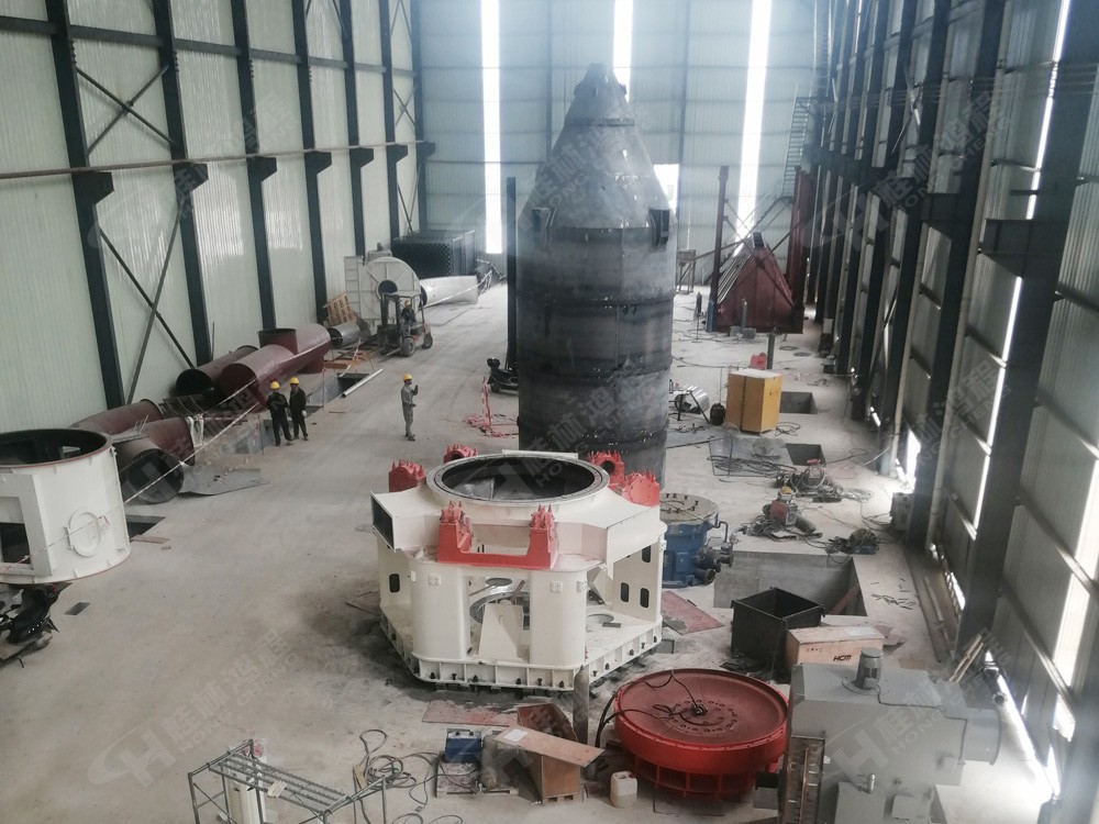 購鴻程9臺1700HLMX輥式超細(xì)立磨機(jī)！客戶信任能讓人從心底感受到掉淚的溫暖!